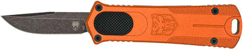 CobraTec California 952 Gen II OTF 1.75" D2 Drop Point Orange Aluminum