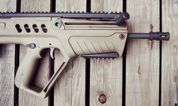 American Built Arms Company T-Rail Picatinny Rail Section for IWI Tavor - Black