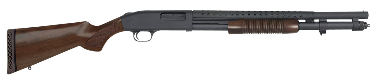 Mossberg 590 Retro 12 Gauge 3" 9-Rd 20" Pump Shotgun - Blued/Walnut