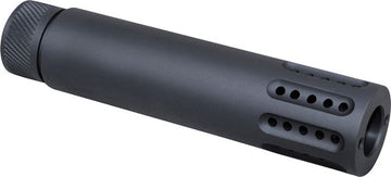Guntec USA AR-15 Micro Slip Over Barrel Shroud Multi Port Muzzle Brake