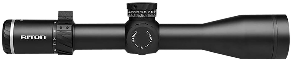 Riton Optics 7 Conquer 3-24x50mm 34mm Tube SFP Illuminated G7 MOA Riflescope - Black