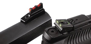 Williams 70231 Fire Sight Set Browning Buck Mark Fiber Optic Click Adj - Over 1" Rear