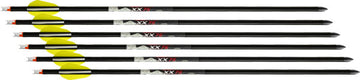 Ten Point Wicked Ridge XX75 20" Alpha-Nock Aluminum Crossbow Arrow - 6 Pack