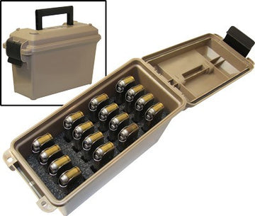 MTM TMC1911 Tactical Magazine Can Dark Earth Polymer - Holds 16 1911 Single-Stack Magazines