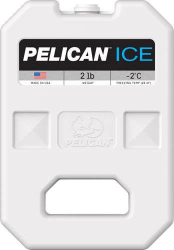 Pelican 2 LB Reusable Ice Pack White Cooler Accessory