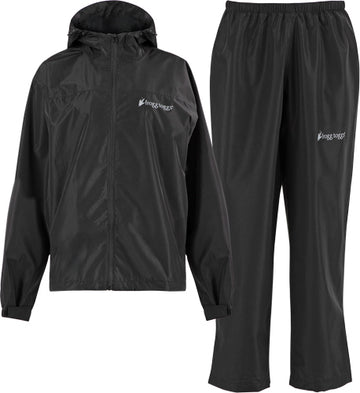 Frogg Toggs Women's Vapor Rain Suit Black LG/XL