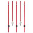 Cajun Bowfishing Fiberglass Arrow 32" w/ Piranha Point XT - Red