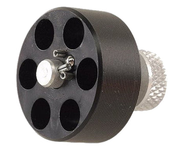 HKS PYA A-Series 38 Special/357 Mag 6-Rd Revolver Speedloader - Fits Colt Python - Black