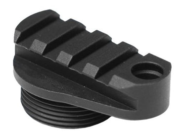 CMMG Zeroed Picatinny End Cap AR-15 .22LR 6061 Aluminum Black