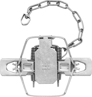 Duke Traps #2 Square Jaw Trap Dogless 4-Coil - Case of 12