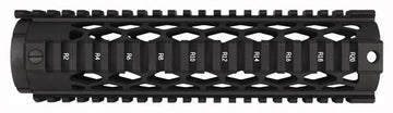 Yankee Hill Machine YHM-9633-DX Diamond Series 9.3" AR-15 Mid-Length Handguard - Black