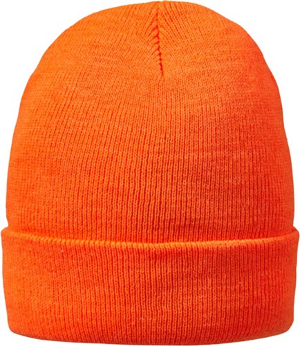 Hot Shot Basics 2-Ply Knit Cap - Blaze Orange - One Size Fits Most