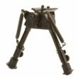 Tac Shield Sport Ridge Heavy Duty Bipod 6-9" Pivoting Adjustable Black