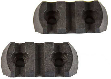 J&E Machine Tech M-LOK Polymer Rail Section 1.5" 3-Slot - 2 Pack