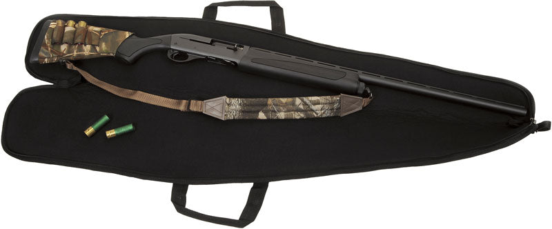 US PeaceKeeper P12552 Standard Shotgun Case 52" Black 600D Polyester - Double Zipper
