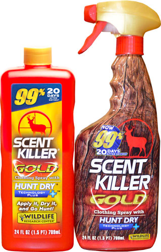Wildlife Research Scent Killer Gold Combo 2-24 oz Case Pack of 3