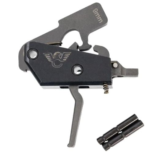 Wilson Combat Tactical Trigger Unit Flat 9mm 3.5-4 lb 2-Stage Trigger - Black