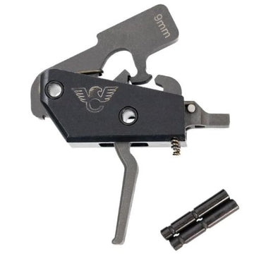 Wilson Combat Tactical Trigger Unit Flat 9mm 3.5-4 lb 2-Stage Trigger - Black