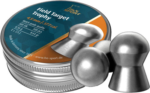 H&N Sport Pellets Field Target Trophy .177 8.64gr 500ct Domed Pellets