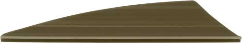 TAC Vanes Driver 2.75" OD Green Fletching - 36 Pack