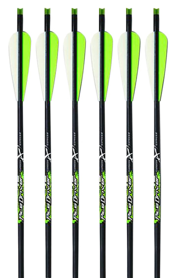 Carbon Express PileDriver 20" Crossbow Bolt Moon Nock 442gr 6-Pack