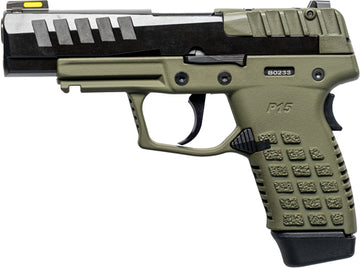 Kel-Tec P15 9mm Luger 4" 15+1 Striker-Fired Semi-Auto Pistol - Green