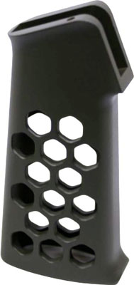 Guntec USA Airlite Skeletonized Pistol Grip AR-15 Anodized Black Honeycomb
