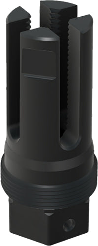 Comstock Armory 4-Prong Flash Hider 1/2x28 .223/5.56 2.14" Black Nitride - Plan B Compatible