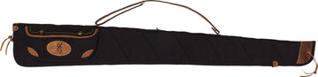 Browning Lona Canvas Gun Case 52" Black/Brown Trim w/Sling