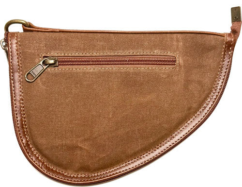 Palmetto Bag Co Pistol Case Small Field Tan Waxed Canvas/Buffalo
