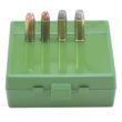 MTM Case-Gard P-64 50 AE / 500 S&W 64-Rd Flip-Top Handgun Ammo Box - Green