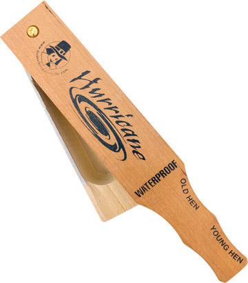 Quaker Boy Hurricane Waterproof Turkey Box Call - 2-Sided Poplar & Maple