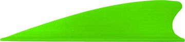 TAC Vanes Matrix 2.25" Shield Cut Green Fletching - 36 Pack
