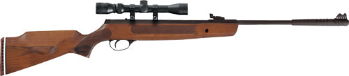 Hatsan Airguns 1000x Striker .22 Caliber Spring-Piston Air Rifle w/ 3-9x32 Optima Scope - Wood/Synthetic