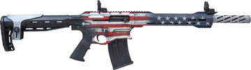 Citadel Boss25 12 Gauge 3" 20" 5+1 Semi-Auto Shotgun - American Flag Cerakote, CA Compliant