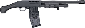Mossberg 590M Standoff 12 Gauge 14.375" 10+1 Pump-Action Shotgun - Parkerized, M-LOK Forend, Birdshead Grip