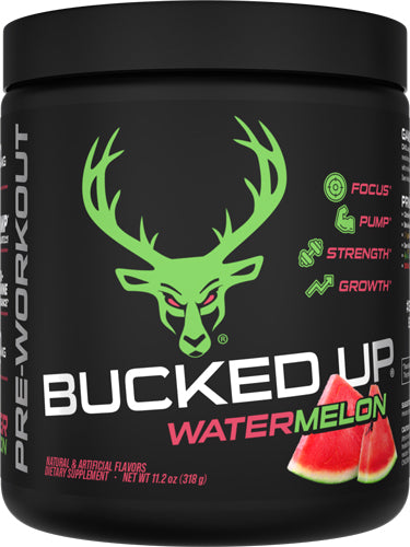 Bucked Up Pre-Workout Watermelon 30 Servings Powder
