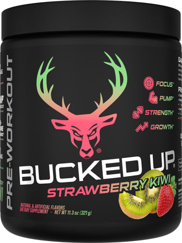 Bucked Up Pre-Workout Strawberry Kiwi 30 Servings Powder