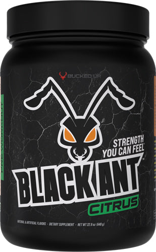 Bucked Up Black Ant Pre-Workout Citrus 20 Servings Powder