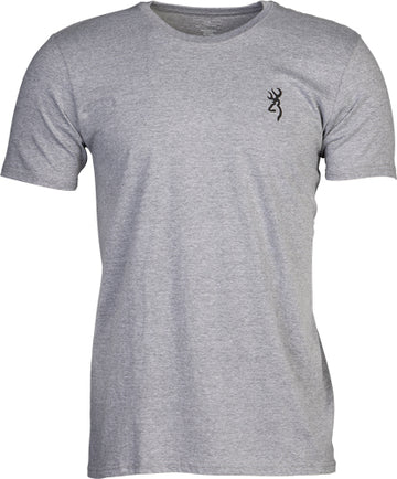 Browning Hunt Tough Short-Sleeve T-Shirt Heather Gray XL