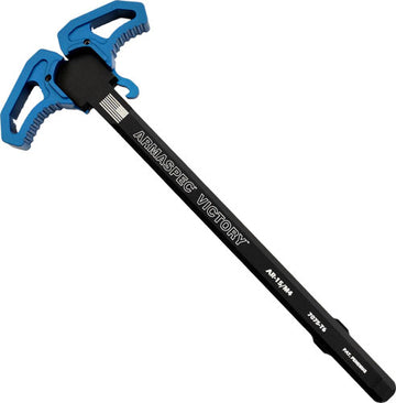 Armaspec Victory AR-15 Ambidextrous Charging Handle Blue