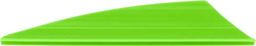 TAC Vanes Driver 2.75" Polymer Fletching Vane Green - 36 Pack