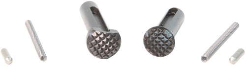 Geissele Automatics Ultra Duty Checkered Takedown Pin Set - AR-15 Stainless Steel
