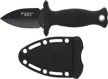 Smith & Wesson HRT 2" Fixed Blade Boot/Neck Knife w/Sheath