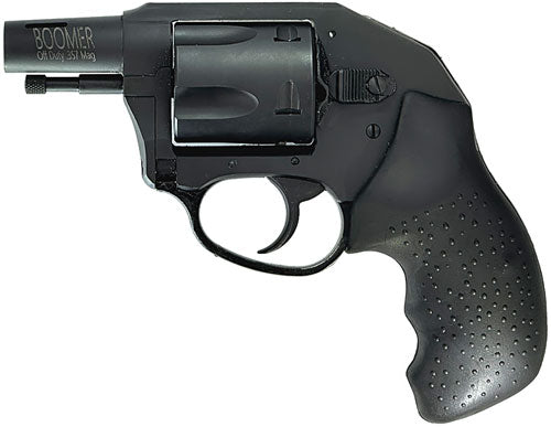 Charter Arms Boomer 2" 357 Mag 5-Shot DA Revolver - Black Rubber Grips