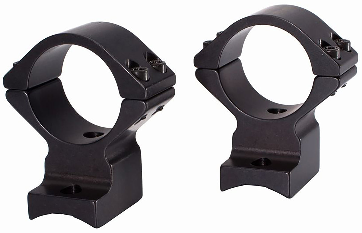 Talley Manufacturing 1" Ring/Base Combo High - Tikka T1X - Black