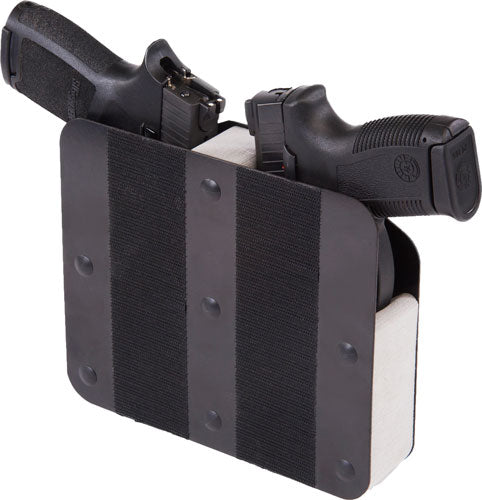 BenchMaster Two Pistol Rack - Velcro Hook Mount