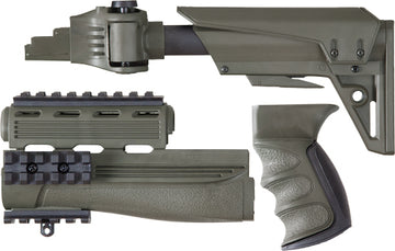 Advanced Technology Strikeforce G2 AK-47 Stock & Handguard Kit - Urban Combat Grey