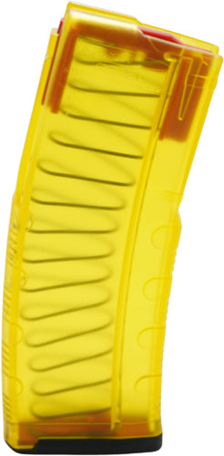 Amend2 MOD-C AR-15 5.56x45mm NATO 30-Rd Translucent Yellow Polymer Magazine
