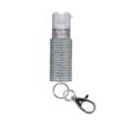 Sabre Jeweled Pepper Spray .54 oz Silver - Snap Clip / Twist Lock